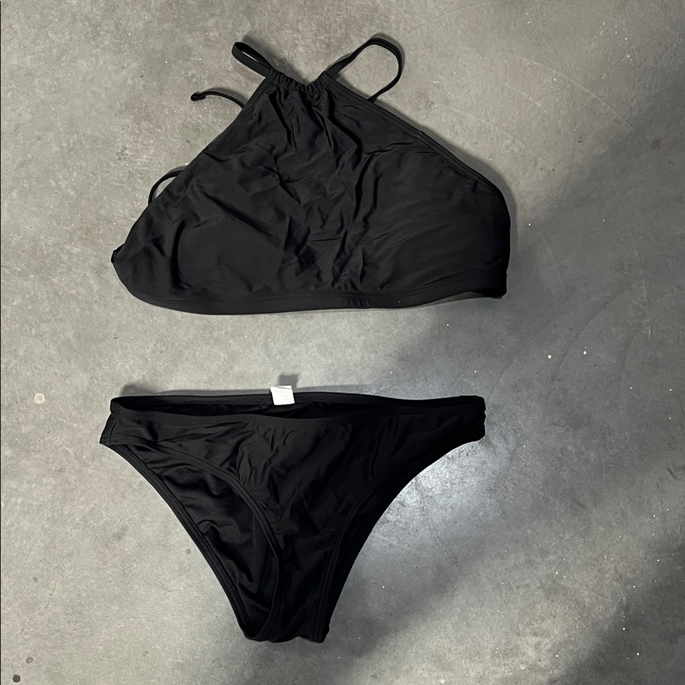 Black Women's Swimwear Set